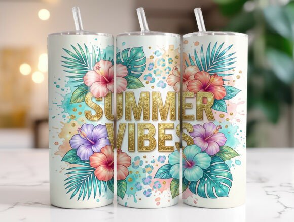 20 Oz Summer Vibes Tumbler Wrap Review