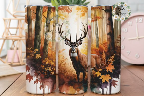 Autumn Deer Forest Tumbler Wrap Review