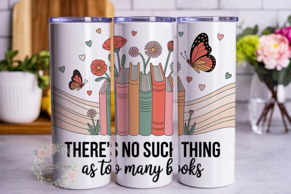 Book Lover Floral 20oz Tumbler Wrap Review