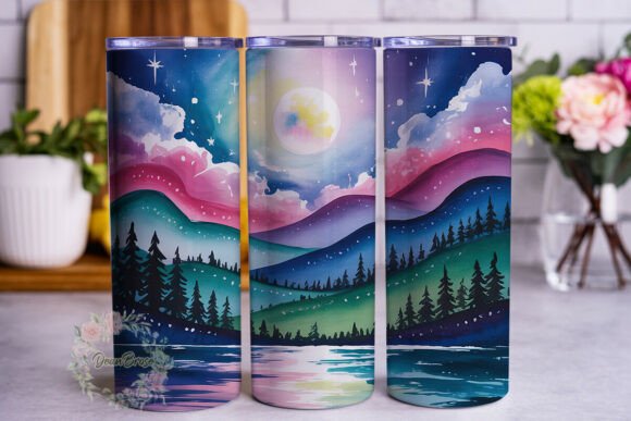 Celestial Forest Moon Tumbler Wrap Review