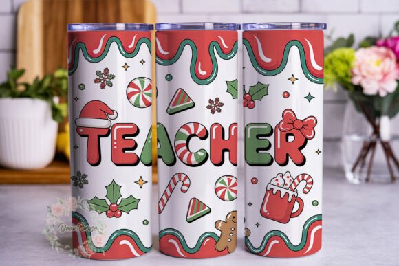 Christmas Teacher Candy Tumbler Wrap Review