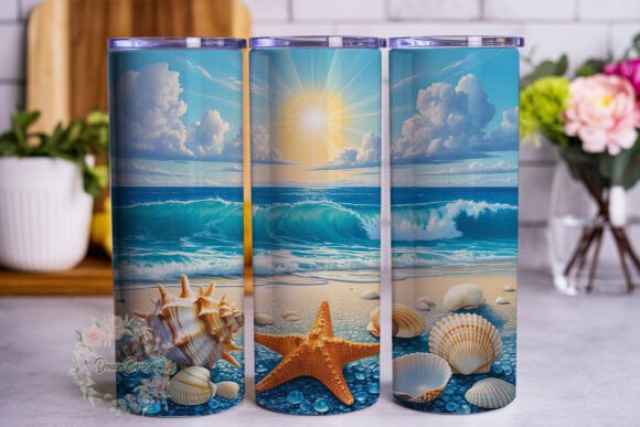 Coastal Seascape Starfish 20oz Tumbler W: A Designer's Real-World Review