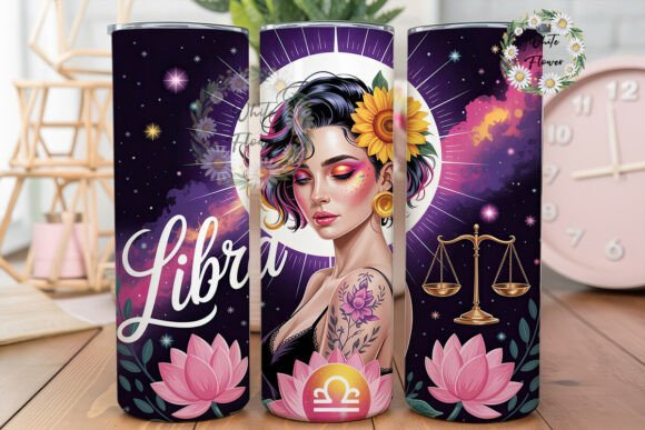 Cosmic Libra Queen 20oz Tumbler Wrap Review