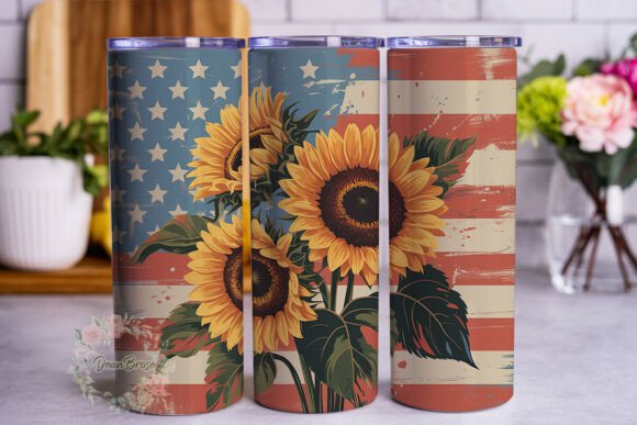 Distressed Flag Sunflower 20oz Tumbler W: A Designer's Real-World Review