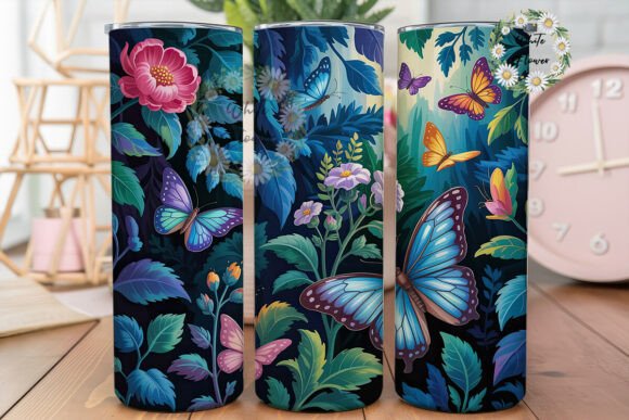 Luminous Butterfly Floral 20oz Tumbler Review