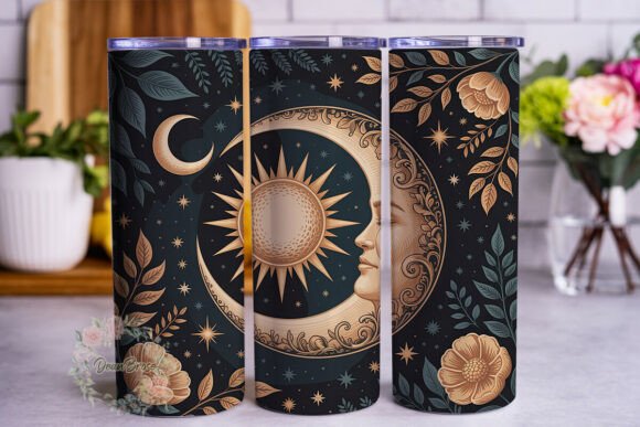 Moon Sun Floral Mystical 20oz Tumbler Wr Review