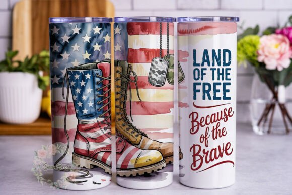 Patriotic Boots 20oz Tumbler Wrap Review