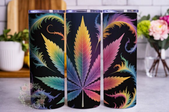 Psychedelic Leaf Tumbler Wrap Review