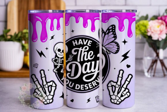 Spooky Cute Skeleton Tumbler Wrap Review