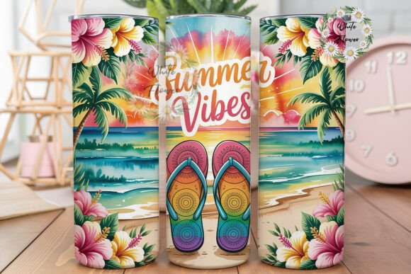Tropical Summer Vibes Tumbler Wrap Review