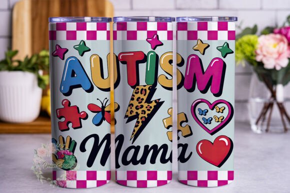 Vibrant Autism Mama Tumbler Wrap Review